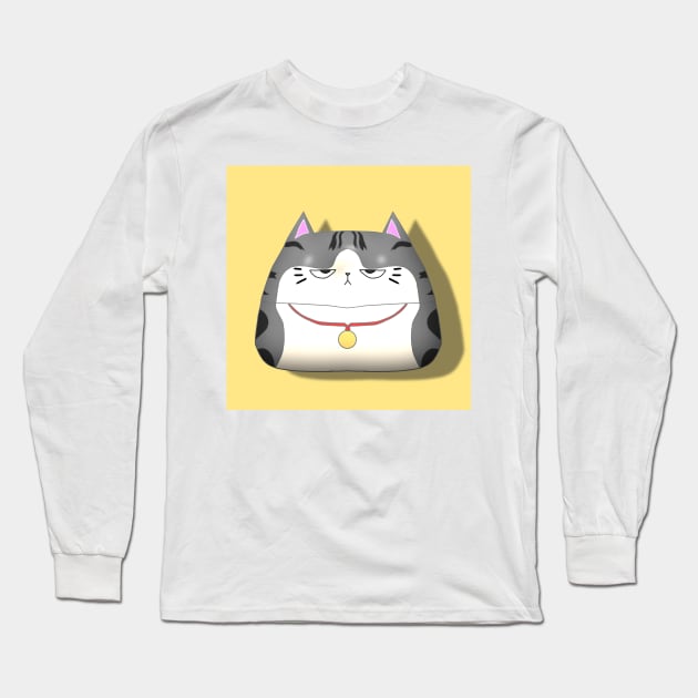 Neko Angry Long Sleeve T-Shirt by Neko Nezuko